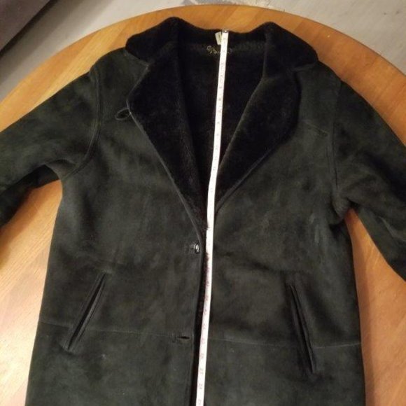 Shearling Coat vintage 100% lambskin - Picture 11 of 16